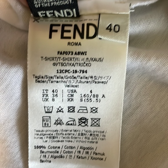 Fendi oversized tshirt - Picture 5 of 5